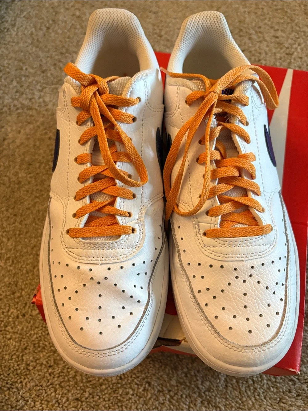 Nike Court Vision Lo NBA Men’s size 7 Lakers Like New
